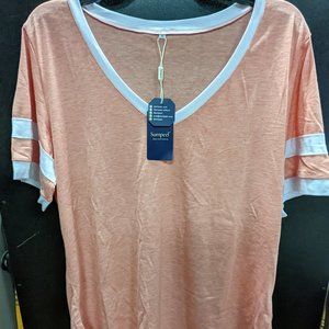 2 Shirts - Sampeel - L - Blue & Coral